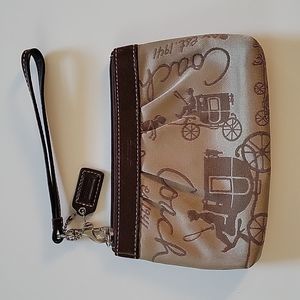 Coach Horse and Carriage Wristlet